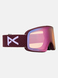 Anon M6 Goggles Deep Cherry + Bonus Lens + MFI® Face Mask