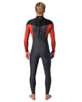 Rip Curl Dawn Patrol E5 3/2mm Chest Zip Burnt Orange