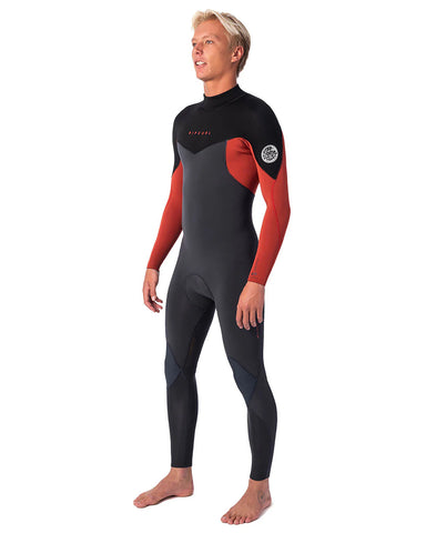 Rip Curl Dawn Patrol E5 3/2mm Chest Zip Burnt Orange