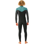 Fato de Surf Rip Curl Dawn Patrol Performance 3/2 Chest Zip Muted Green