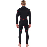 Fato de Surf Rip Curl Dawn Patrol Performance 3/2 Chest Zip Muted Green