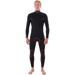 Fato de Surf Rip Curl Dawn Patrol Performance 3/2 Chest Zip Muted Green