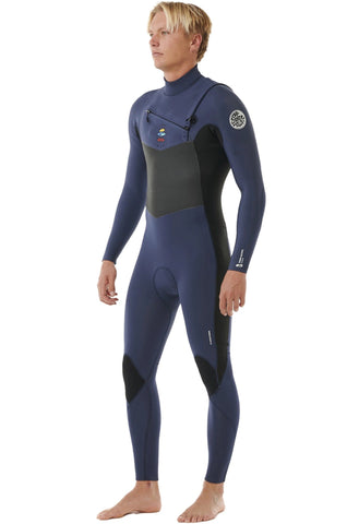 Rip Curl Dawn Patrol E5 4/3mm Chest Zip Dark Navy