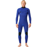 Rip Curl E Bomb E7 4/3mm Zip Free Blue Green