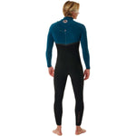 Rip Curl E Bomb E7 4/3mm Zip Free Blue Green