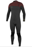 O'Neill Hyperfreak Comp 3/2 Zipless Black/Bloodshot