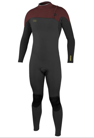 O'Neill Hyperfreak Comp 3/2 Zipless Black/Bloodshot