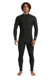 O'Neill Hyperfreak 4/3+ Chest Zip Black