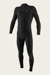 Fato de Surf O'Neill Hyperfreak 4/3 Chest Zip Black