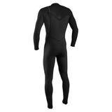 O'Neill Hyperfreak 4/3+ Chest Zip Black/Temperedsteel
