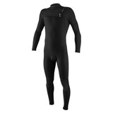 O'Neill Hyperfreak 4/3+ Chest Zip Black/Temperedsteel