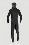 O'Neill Hyperfreak 5/4 Chest Zip Full Wetsuit w/Hood Black
