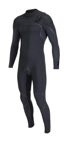 O'Neill Hyperfreak Fire 4/3+ Chest Zip Black