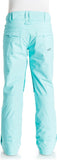 Roxy Women's Backyard Pants Light Blue