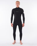 Fato de Surf Rip Curl Dawn Patrol 4/3 Chest Zip Black