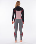 FATO RIP CURL DAWN PATROL 4/3 CHEST ZIP BLACK