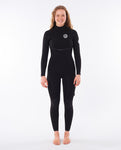 FATO RIP CURL E BOMB 4/3 ZIP FREE BLACK