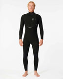 Rip Curl Flash Bomb E7 4/3mm Chest Zip Black