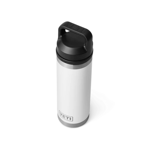 Yeti white shop water bottle