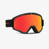 Electric Hex Matte Speckled Black Googles