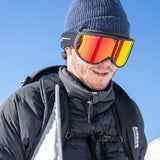 Electric Pike Black Nuron / Auburn Red Googles