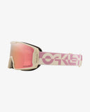 Oakley Line Miner M Goggles Toadstool Duality with Prizm Snow Rose Lens