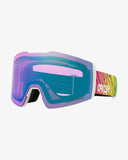 Oakley Fall Line M Bengal White com lente Prizm Snow Iced Iridium