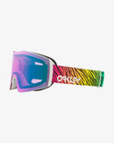 Oakley Fall Line M Bengal White com lente Prizm Snow Iced Iridium