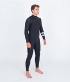 Hurley Advant 4/3 Chest Zip Black