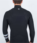 Hurley Advant 4/3 Chest Zip Black