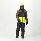 Picture Men Snow Jacket OBJECT Cocoa Brown Black