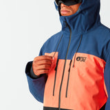 Picture Men Snow Jacket Object Blue Neon Flare