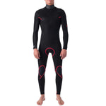 Rip Curl Dawn Patrol Perf E5 3/2mm Chest Zip Muted Green