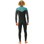 Rip Curl Dawn Patrol Perf E5 3/2mm Chest Zip Muted Green