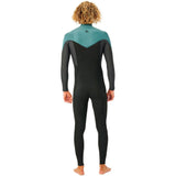 Rip Curl Dawn Patrol Perf E5 3/2mm Chest Zip Muted Green