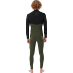 Rip Curl E Bomb E6 4/3mm Zip Free Olive