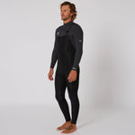 Ocean & Earth Free Flex 4/3 Chest Zip Black/Charcoal