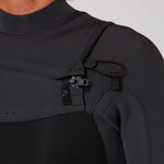 Ocean & Earth Free Flex 4/3 Chest Zip Black/Charcoal