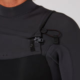 Ocean & Earth Free Flex 4/3 Chest Zip Black/Charcoal