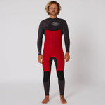 Ocean & Earth Free Flex 4/3 Chest Zip Black/Charcoal