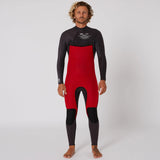 Ocean & Earth Free Flex 4/3 Chest Zip Black/Charcoal
