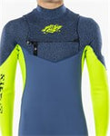 Rip Curl Dawn Patrol Junior 4/3 Chest Zip Blue