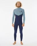 Rip Curl Flash Bomb E6 4/3mm Zip Free Mineral Blue