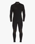 Billabong Revolution Natural 4/3mm Chest Zip Burgundy