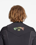 Billabong Absolute 4/3 Chest Zip Black Fade