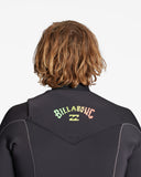 Billabong Absolute 4/3 Chest Zip Black Fade