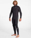 Billabong Absolute 4/3 Chest Zip Black Fade