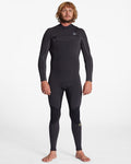 Billabong Absolute 4/3 Chest Zip Black Fade