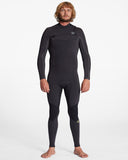Billabong Absolute 4/3 Chest Zip Black Fade