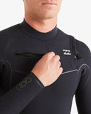 Billabong Furnace Natural 4/3mm Chest Zip Black